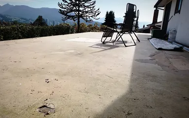 Before and after deck resurfacing project 9