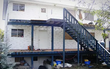 Before and after deck resurfacing project 23