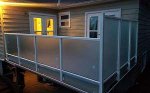 Celsky completed vinyl sundeck and railing project gallery 17