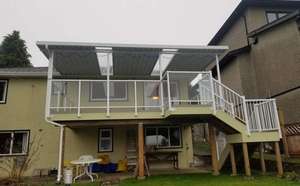 Celsky completed vinyl sundeck and railing project gallery 18