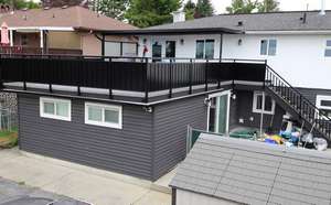 Celsky completed vinyl sundeck and railing project gallery 34