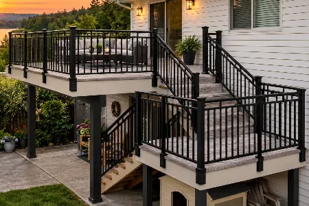 service aluminum railings awnings